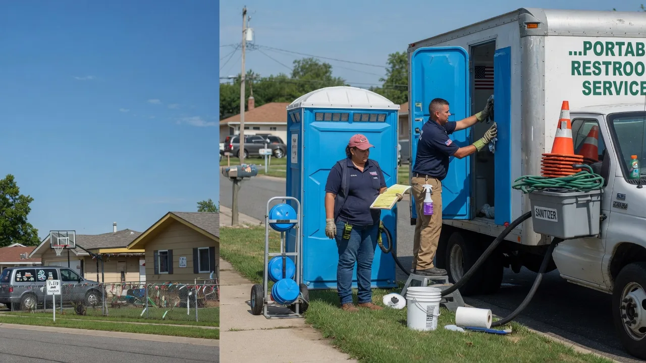 Porta Potty Rental in St Louis, MO near me